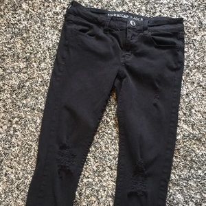 Black American Eagle jeans